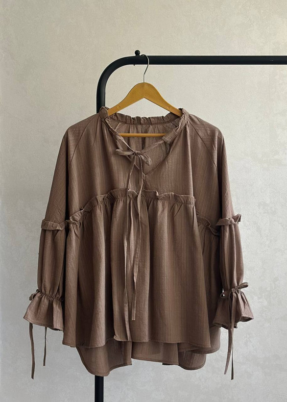 ستایل روزمره با شومیز زنانه آستین بلند مدل کاملین – رنگ سرخابی