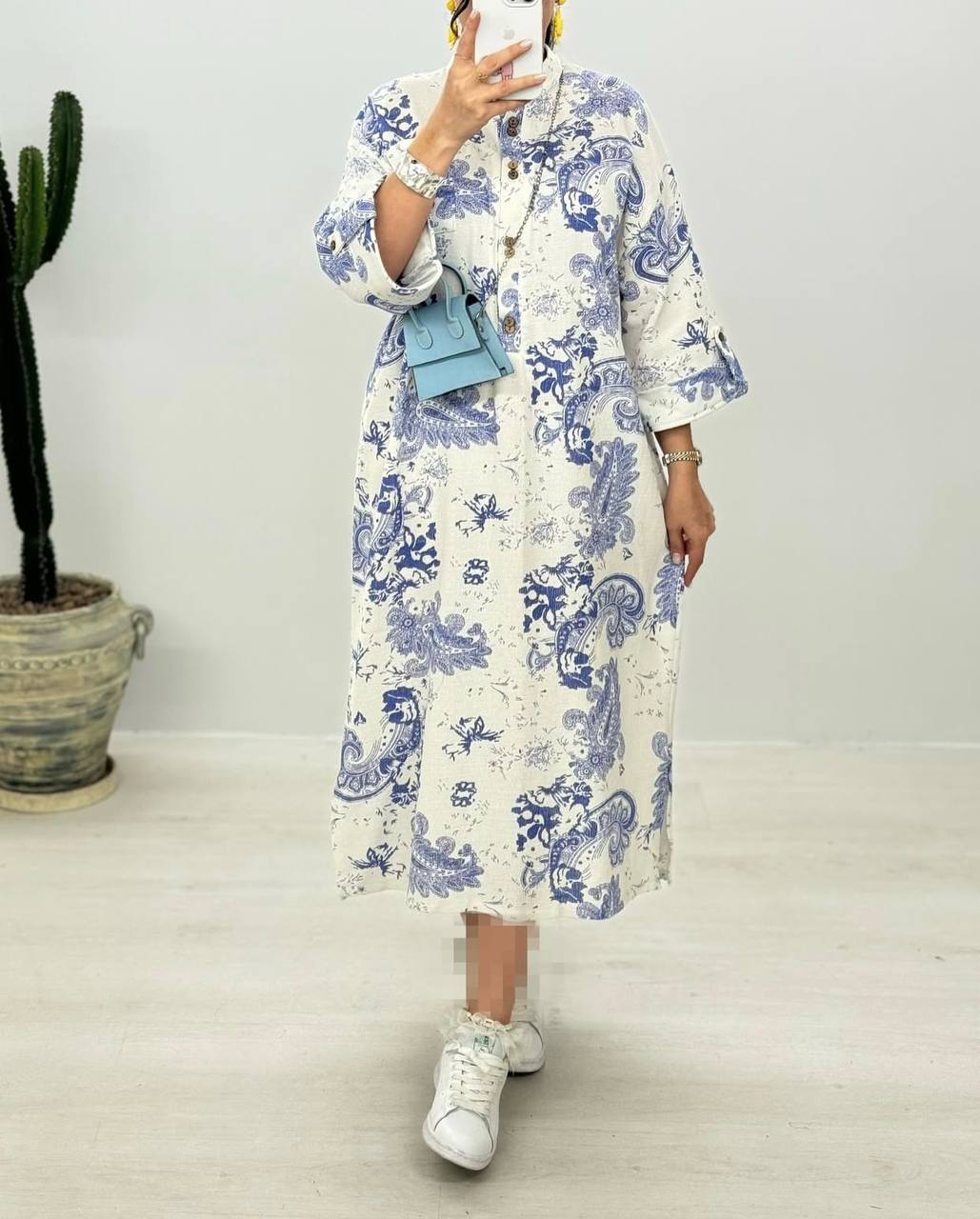 مانتو ساحلی زنانه کنفی